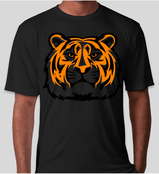 Black Tiger Graphic T-Shirt